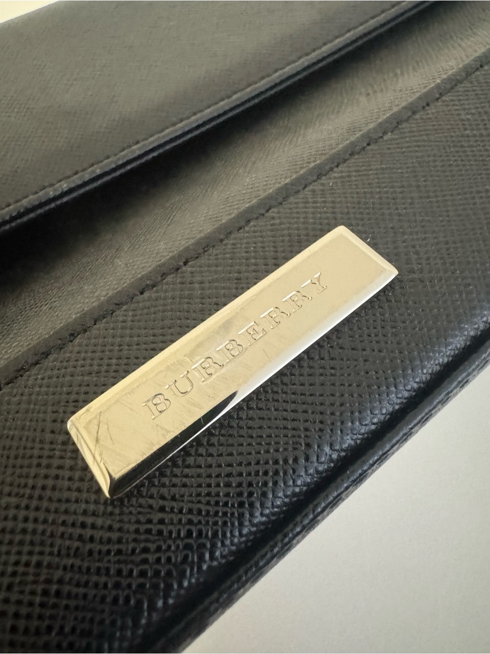 Vintage Burberry Black Shoulder Bag - Picture 4 of 4